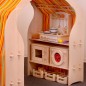 Preview: Tisch Kinderküche klein als Spielständer Einsatz