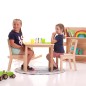 Preview: Kindersitzgruppe aus Massivholz