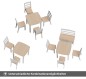 Preview: Kinder Sitzgruppe weiß - Kombinationsmöglichkeiten