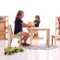 Preview: Kindetisch Stuhl Set aus Massivholz