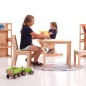 Preview: Kindetisch Stuhl Set aus Massivholz