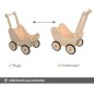Preview: Multifunktional als Puppenwagen oder Lauflernwagen Buggy - Griff an beiden Seiten befestigbar