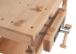 Preview: Kinderwerkbank aus Buche mit Schraubstockaufnahme