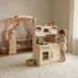 Preview: Kinderküche freistehend im Raum vor dem Spielständer