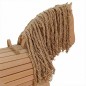 Preview: Sisal Mähne für HoHolzpferd mit Mähne - Detail Mähne