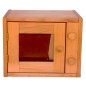 Preview: Backofen Mikrowelle Einsatz aus Buche Vollholz (Altes Modell)