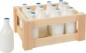 Preview: Kinderlebensmittel Milchflasche aus Holz
