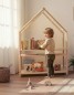 Preview: Bücherregal Montessori - Spielendes Kind