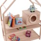 Preview: Montessori Spielregal rechteckig für den Kindergarten