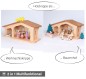 Preview: Weihnachtskrippe - Multifunktional verwendbar als Weihnachtskrippe oder Bauernhof