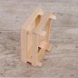 Preview: Holzkiste aus Vollholz - aufgestellt