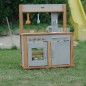 Preview: Draussen im Garten mit der schoenen Matschkueche nach Herzenslust spielen.