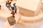 Preview: Kinder-Piratenschiff und Kinder-Arche, Detail Kajüte mit Laderampe und Playmobil Piraten