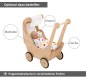 Preview: Lauflernwagen Puppenwagen optional mit 7 verschieden farbige Puppenbettwäsche