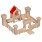 Preview: Natur Ritter-Schloss mit Holzfiguren spiel