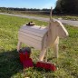 Preview: Holz Schaf mit Zubehör - Outdoor