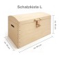 Preview: Piraten Schatzkiste aus Holz für Kinder