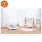 Preview: Puppenhausmöbel für Schlafzimmer