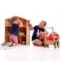 Preview: Puppenhaus Stockwerke - Spielende Kinder