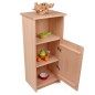 Preview: Schrank für Kinderküche mit Zubehör