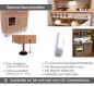 Preview: Kinder Spielküche Rotkäppchen Zubehör - Sockelfüße für Stabilität und/oder eine LED Lampe für wohliges Licht.