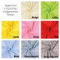 Preview: Spielständer Tuch für den halben Spielständer - Beige, Grün, Gelb, Rosa, Rot, Blau-kariert, Grau-kariert und Bunt gestreift