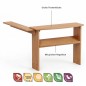 Preview: Holz Spieltheke im Kinderzimmer als Kaufladen genutzt