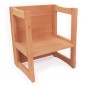 Preview: Kinder-Stapelstuhl - Bio-Holzmöbel – Kinderzimmermöbel – Massivholz – Kindergartenmöbel – Kindergarten-Stuhl