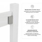 Preview: Detailansicht Metallhalter und Holzverbindung beim Steckenpferd Zaun
