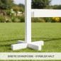 Preview: Breite Kreuzfüße sorgen für sicheren Stand beim Steckenpferd Zaun