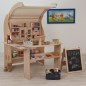 Preview: Waldorf Spielständer Kaufmannsladen Holz
