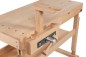 Preview: Kinderwerkbank aus Buche und Schraubstock