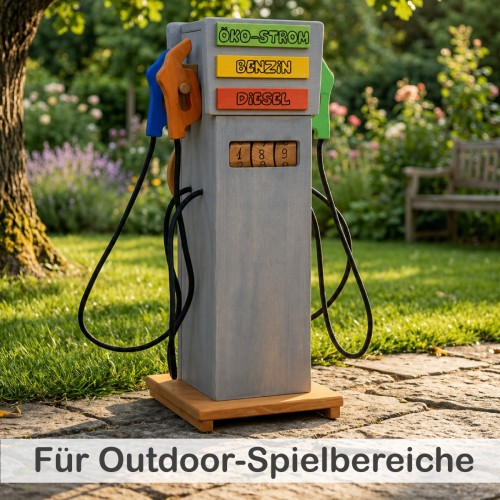 Kinder Tankstelle wetterfest für Outdoor Spielbereiche im Garten