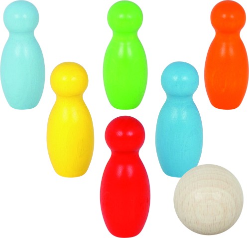 kegelspiel fuer das kinderzimmer oder zum spielen auf dem tisch