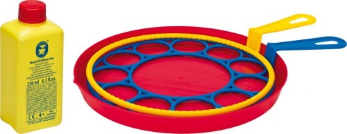 Pustefix, Multi Bubbler 69580 biologisch pädagogisch wertvolles Spielzeug 1 Jahr Kleinkind Spielsachen kreatives Spielzeug Kind