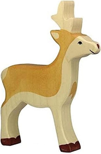Rehbock und Rehkitz | Europa 1 Tier-Paket | Arche Spielfiguren | Holztiger