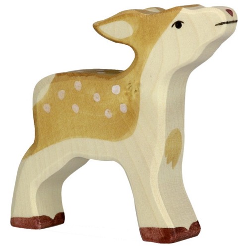 Rehbock und Rehkitz | Europa 1 Tier-Paket | Arche Spielfiguren | Holztiger