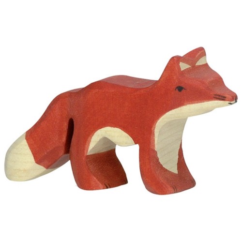 Fuchs und kleiner Fuchs | Europa 2 Tier-Paket | Arche Spielfiguren | Holztiger