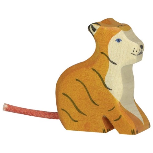 Tiger | Asien 1 Tier-Paket | Arche Spielfiguren | Holztiger