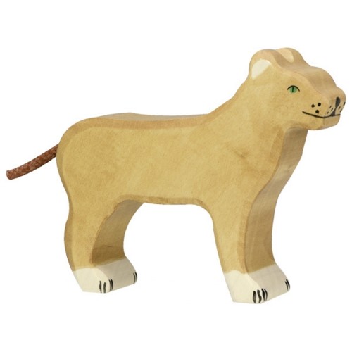 Löwe | Afrika 5 Tier-Paket | Arche Spielfiguren | Holztiger