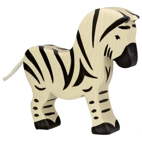 Zebra | Afrika 4 Tier-Paket | Arche Spielfiguren | Holztiger