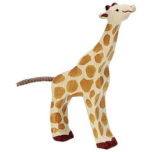 Arche Spielfiguren | Afrika 2 Tier-Paket | Giraffe | Holztiger