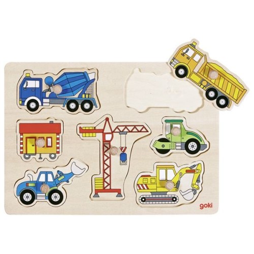Bauernhof-Puzzle-Steckpuzzle-Bauernhof-Geduldspiel-Knobelei-Geburtstag – Mitbringsel