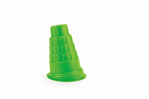 Turm von Pisa Sandkasten-Förmchen | Hape Sand-Spielzeug E4083 – Outdoor-Spielzeug – Draußen geeignet – kreatives Spielen – Geburtstagsgeschenk Weihnachtsgeschenk