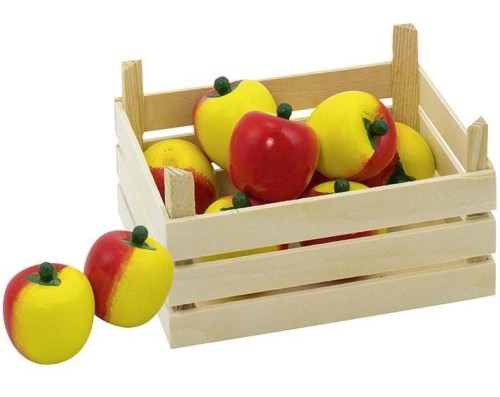 Kinder-Natur-Spielzeug! Spielzeug-Lebensmittel! Kaufladen-Zubehör! Apfel