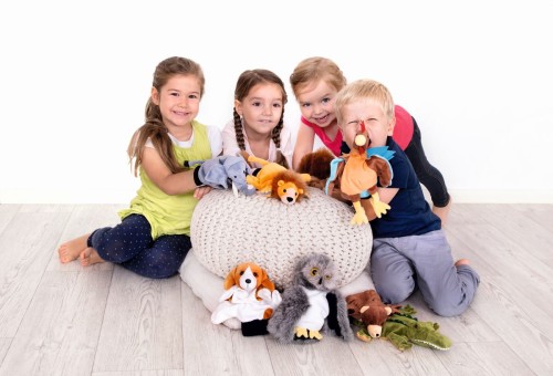 Pferd Handpuppe von beleduc | Kuscheliges Pferd für Kasperletheater