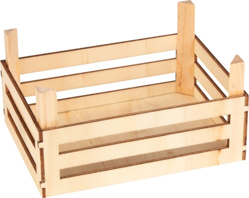 Holzkiste aus Holz für Obst und Gemüse