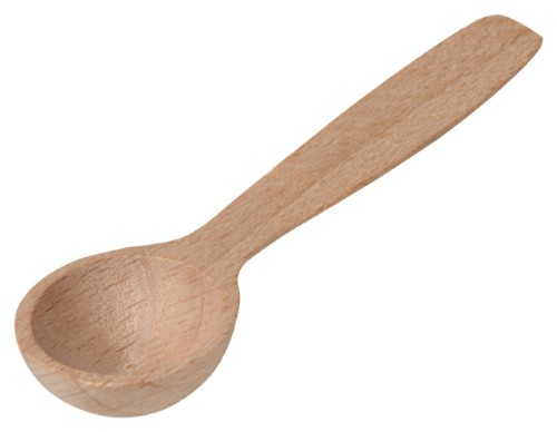 Kaffeelot,Spielzeuglöffel-Kinder-Holz-Dosierloeffel-Kaffeemaß, Meßloeffel, Messloeffel, Kaffeepulverloeffel, Kaffeepulverdosierloeffel, Kaffeepulvermaß, Kaffeedosierloeffel