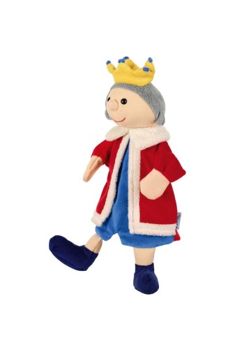 König Sterntaler Handpuppe für Puppentheater | Kasperletheater | Holz-Kaspertheater