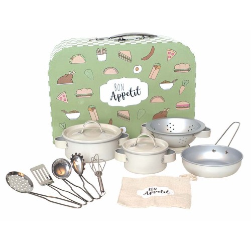 Kinder-Kuechen-Set-Topf-Sieb